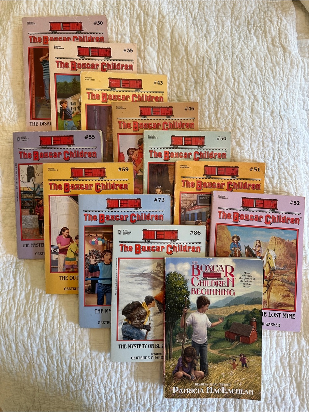 Lot of 12 Boxcar Children Books